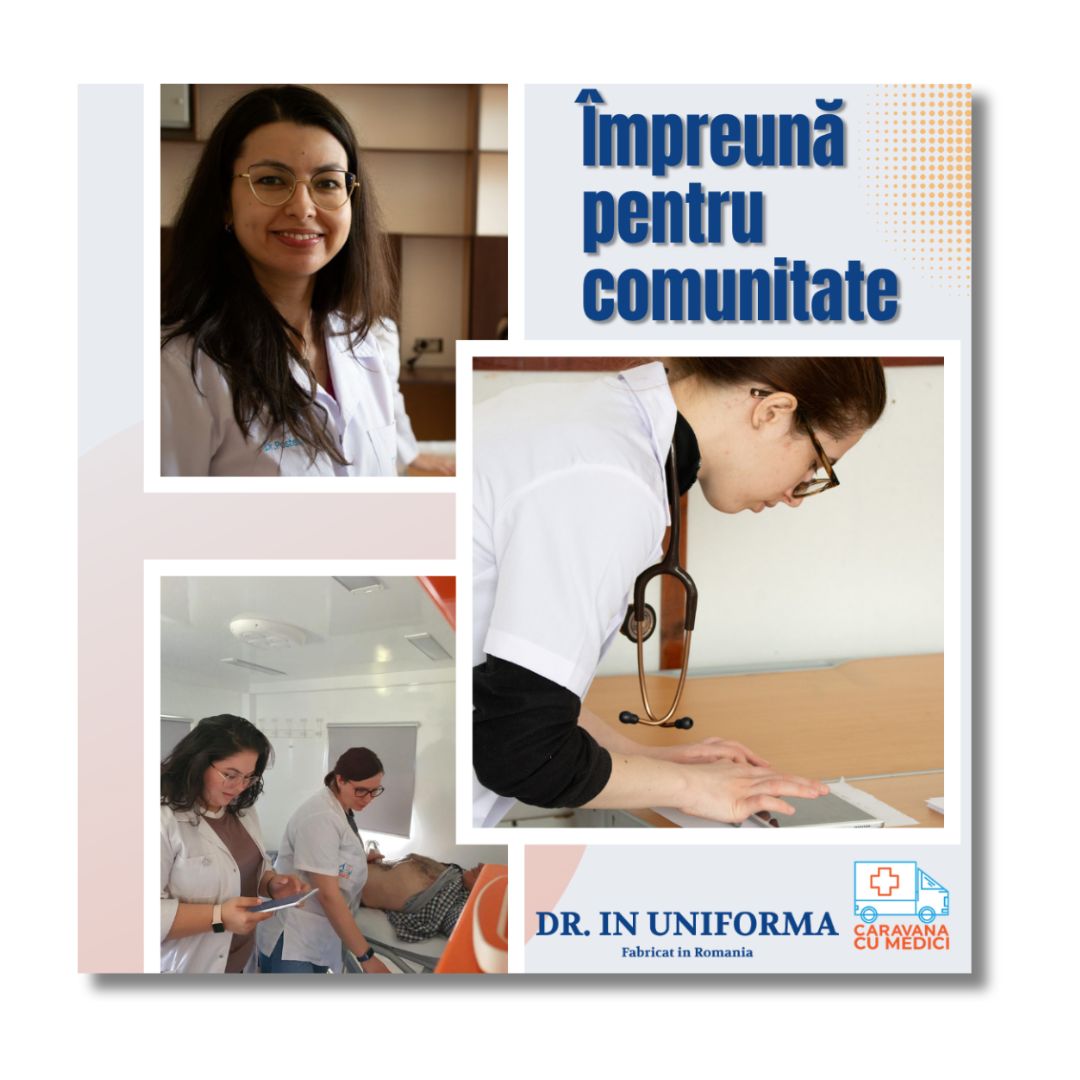Implicare, dedicare și comunitate - activitatea din luna aprilie alături de Caravana cu Medici